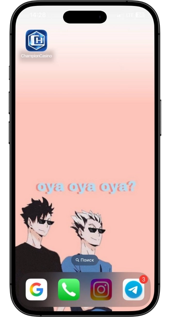 Champion iPhone app